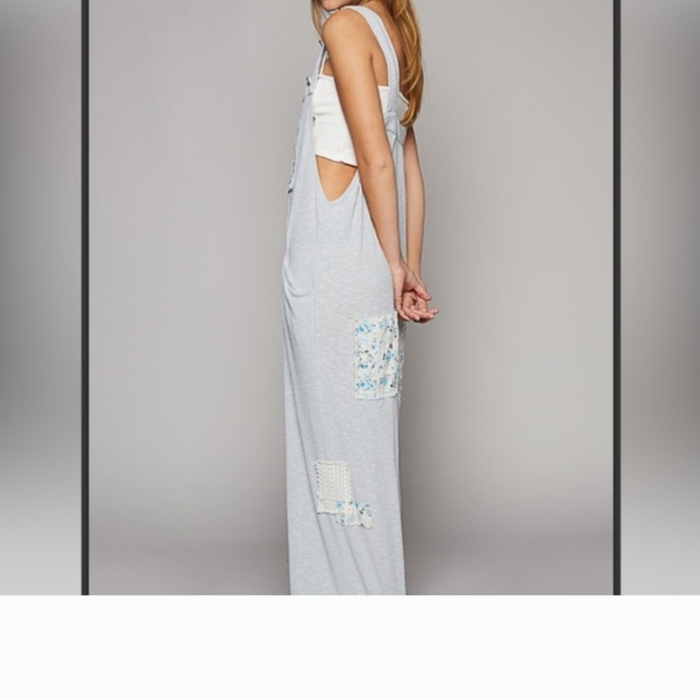 ๐ POL Light Blue Jumpsuit - Picture 4 of 4
